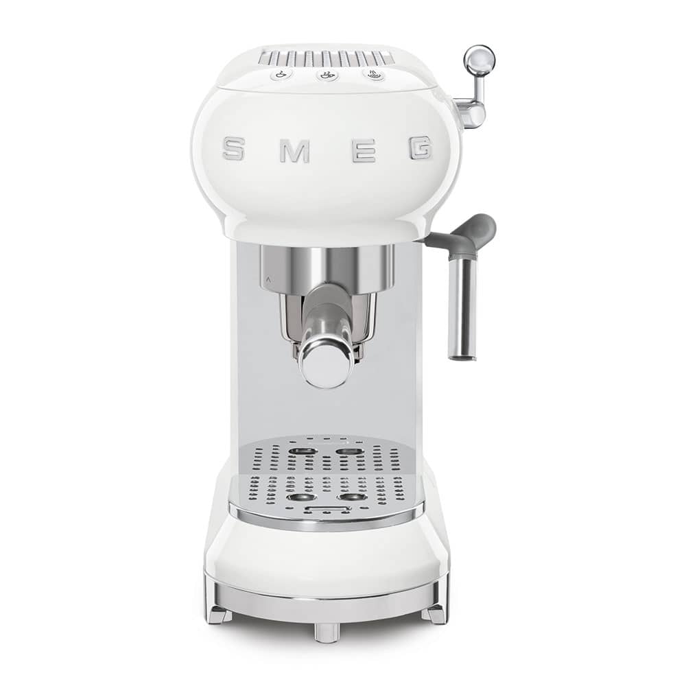 Manual espresso coffee machine white by Smeg 1