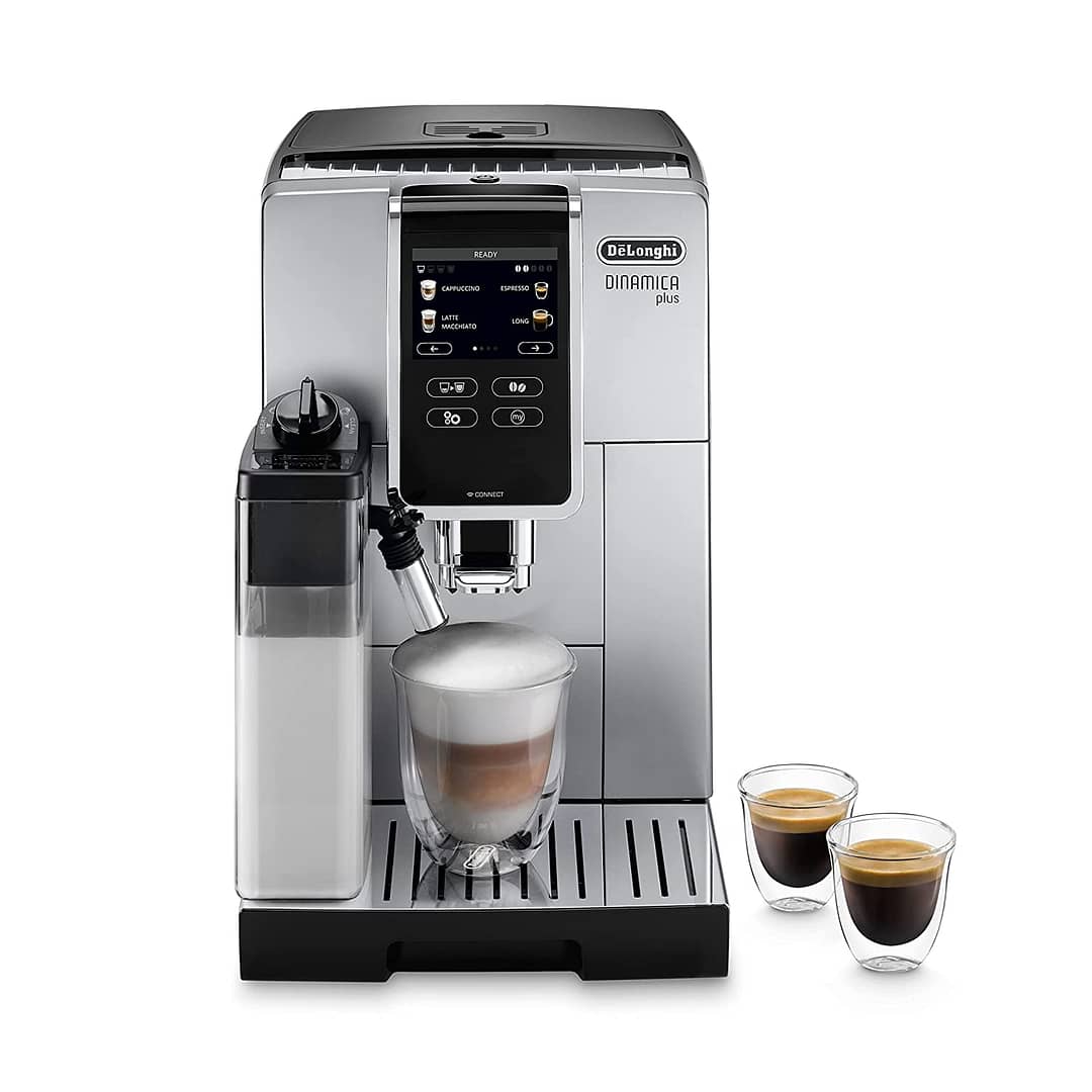 Dinamica Plus ECAM 370.85.SB Fully Automatic Coffee Machine by DeLonghi