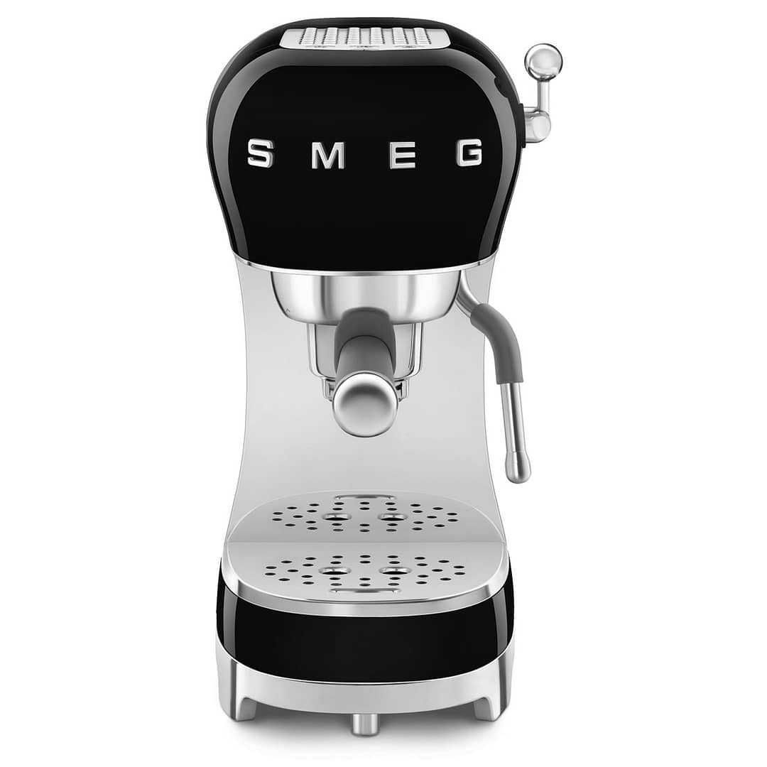 Espresso Manual Coffee Machine (Black) By Smeg