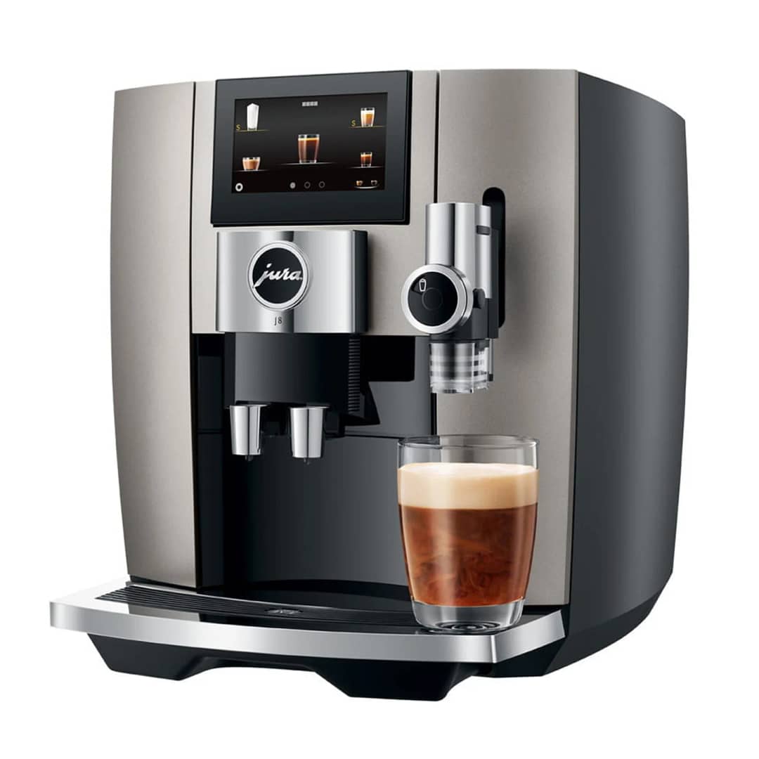 Jura J8 Coffee Machine (Midnight Siver)