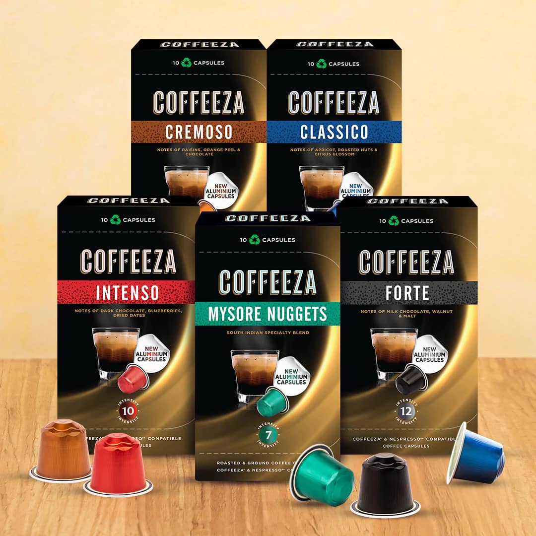 Coffeeza Variety Pack Of 5 Blends