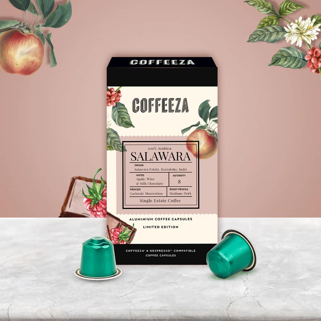 Salawara Single-Estate 100% Arabica Aluminium Coffee Capsules