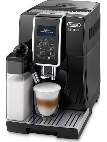 New Delonghi Dinamica ECAM 350.75 Black Super Automatic Bean to Cup Coffee Machine