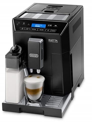 Delonghi ELLETA ECAM 44-660-BLACK Automatic Cappuccino Machine