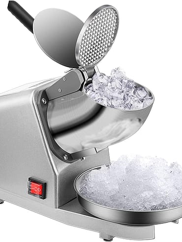 COMMERCIAL ICE CRUSHER BY DE BREWERZ INDIA- SILVER