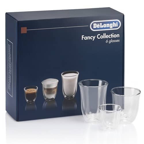 New Double Walled Thermo Espresso, Cappuccino & Latte Macchiato Glasses by Delonghi