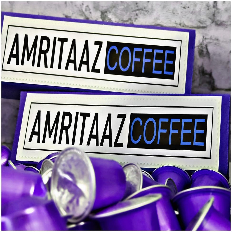 Nespresso Compatible Coffee Pods by AMRITAAZ COFFEE - PURE ARABICANO